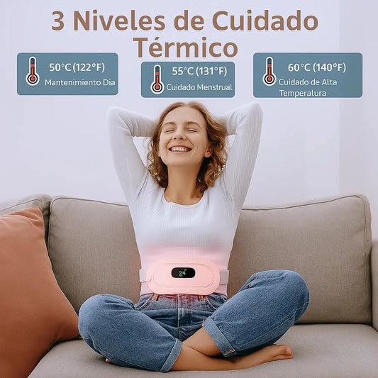 ✨ Cinturón Térmico Menstrual - Alivio Natural del Dolor Sin Medicamentos ✨