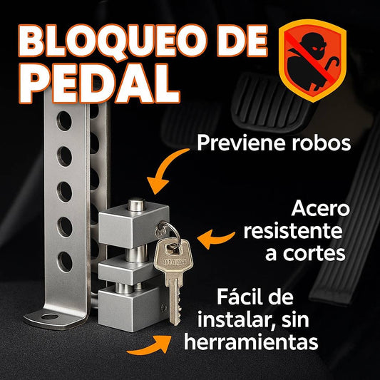 Traba Pedal Seguridad Auto Antirrobo