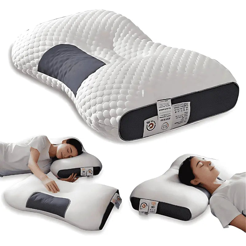 🌟 Almohada Cervical Viscoelástica – El Secreto para un Sueño Profundo y Sin Dolor 🌟