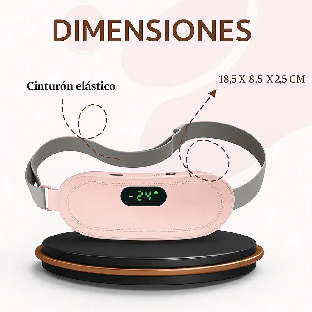 ✨ Cinturón Térmico Menstrual - Alivio Natural del Dolor Sin Medicamentos ✨