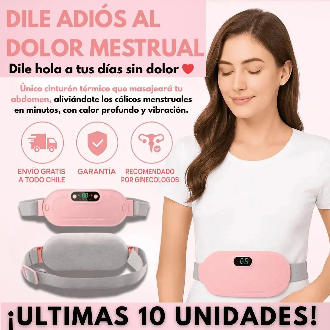 ✨ Cinturón Térmico Menstrual - Alivio Natural del Dolor Sin Medicamentos ✨