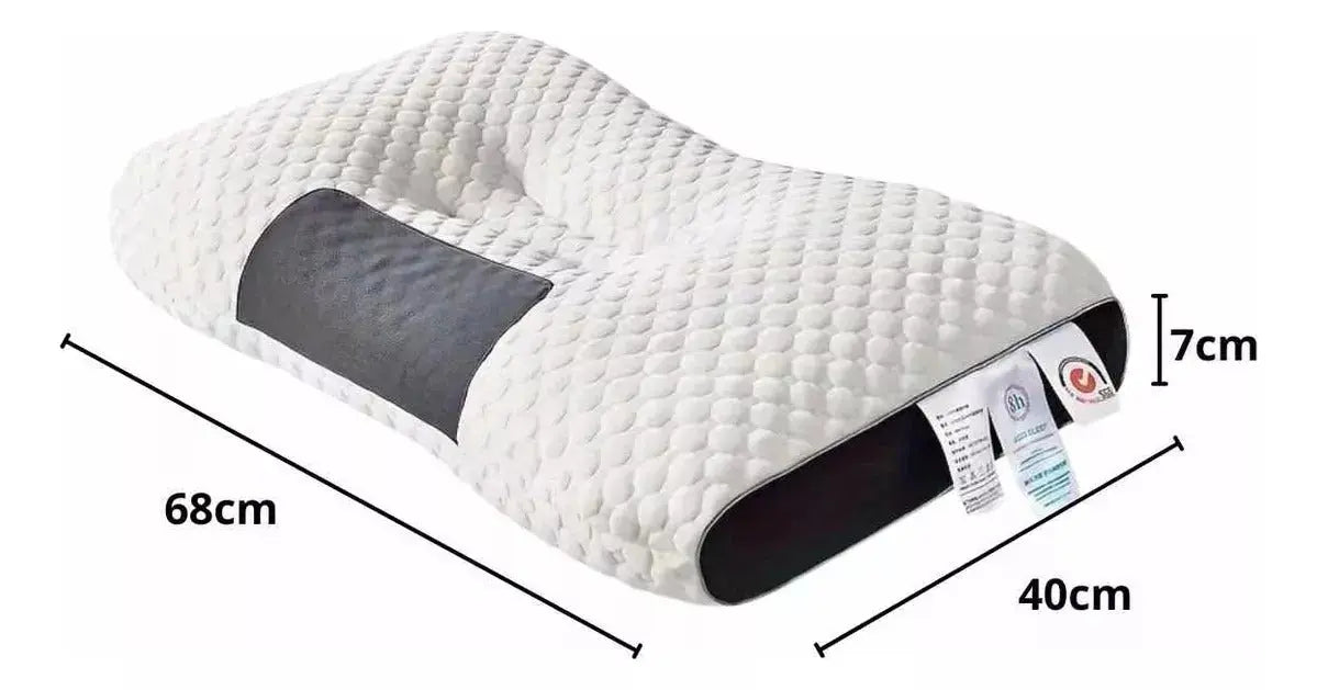 🌟 Almohada Cervical Viscoelástica – El Secreto para un Sueño Profundo y Sin Dolor 🌟