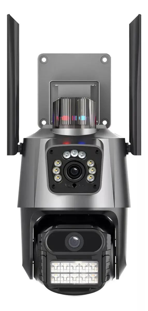 Camara De Seguridad Wifi Con Doble Lente