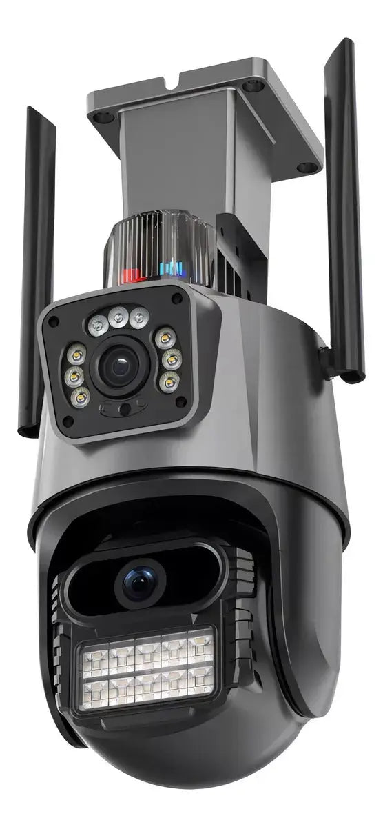Camara De Seguridad Wifi Con Doble Lente