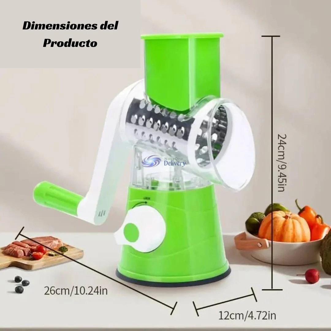 Picadora Manual Multi 3 Cuchillas